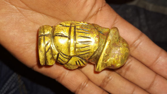 Colonial Era Gold Artifact detected in South America with the OKM Bionic X4